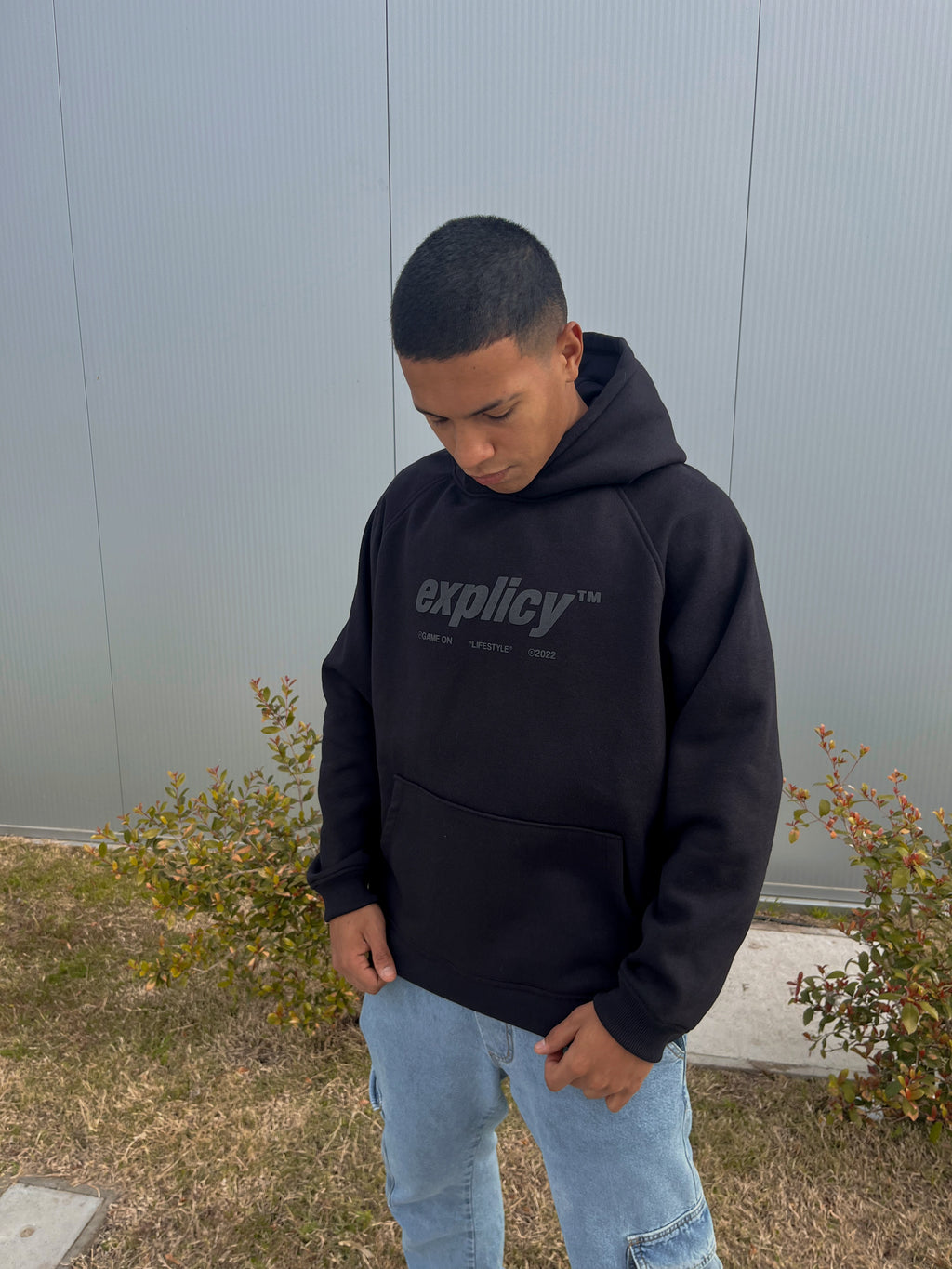 Oversized Boxy Raglan Hoodie