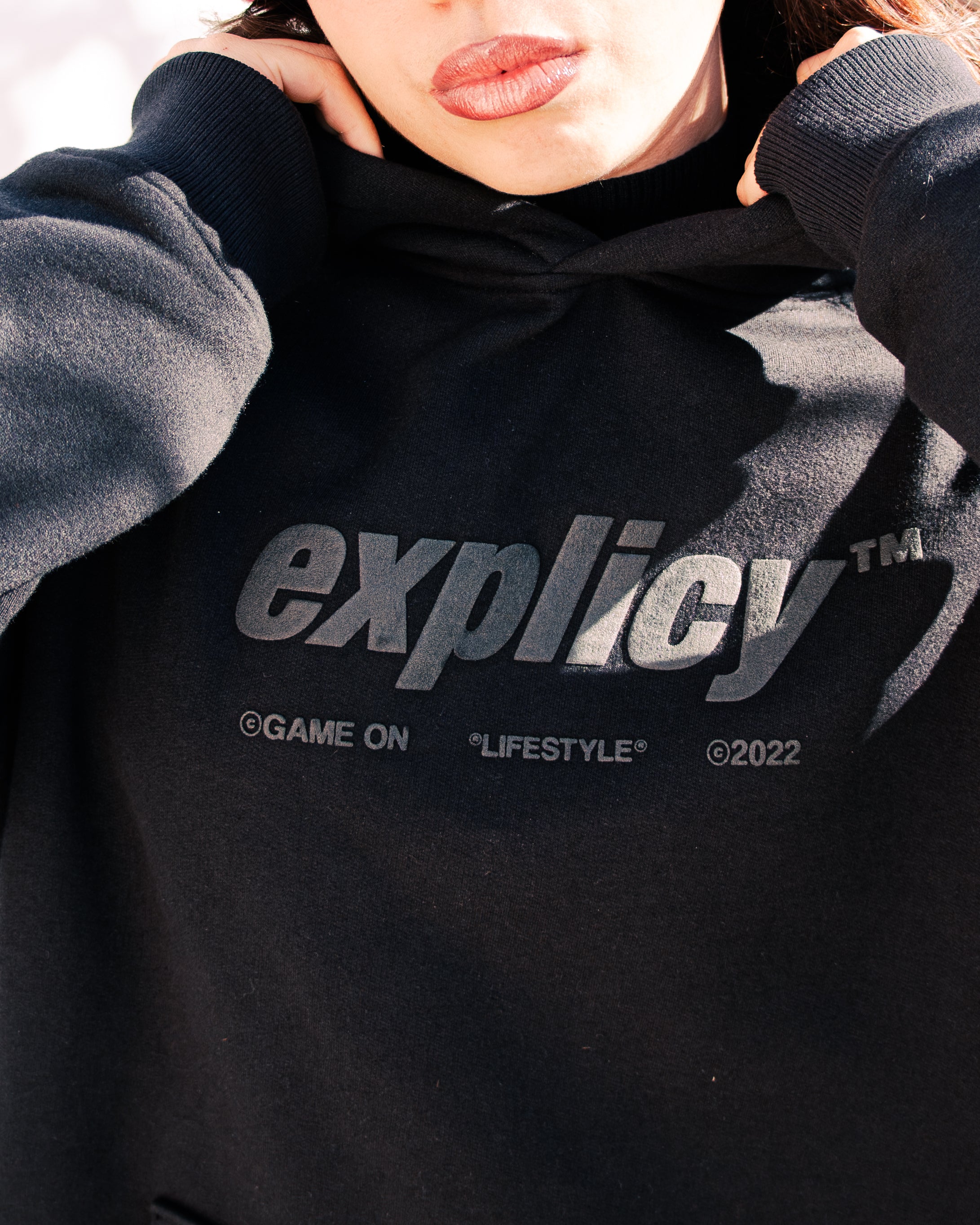 Oversized Boxy Raglan Hoodie