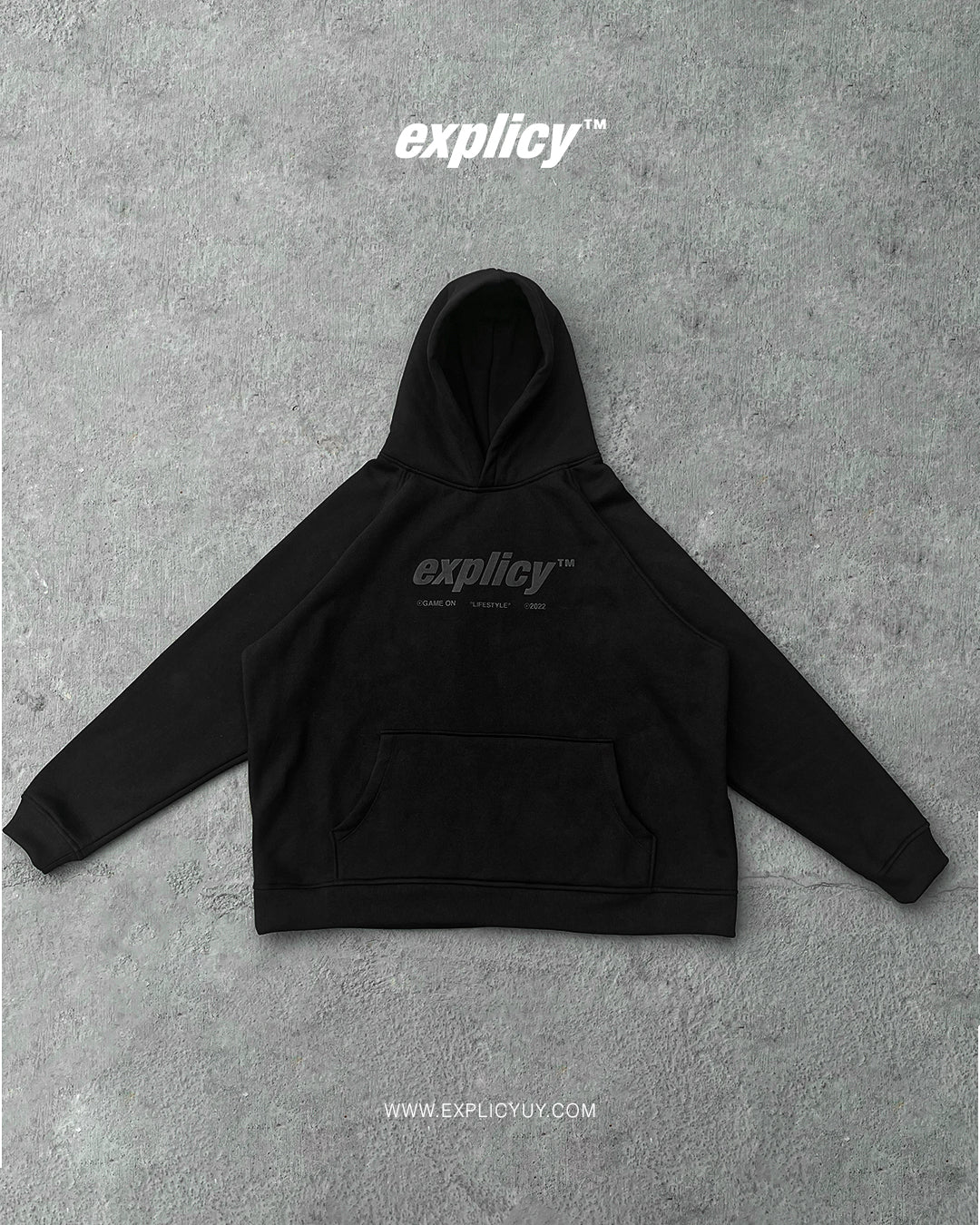 Oversized Boxy Raglan Hoodie