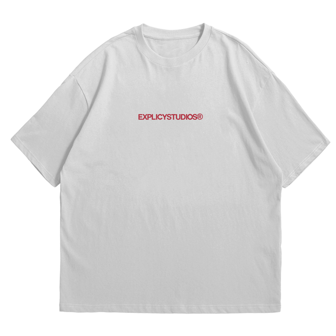 Remera Oversize "Dubai" Blanco