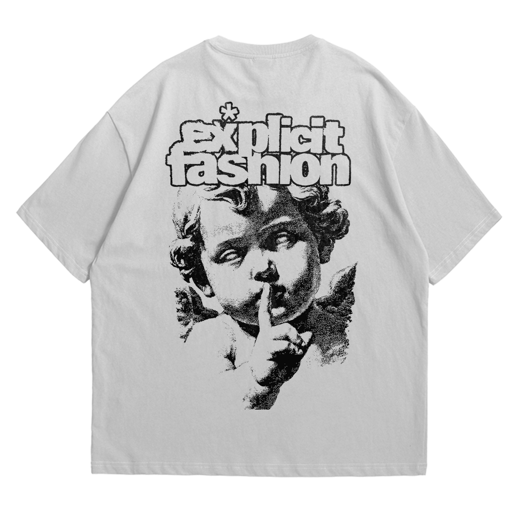 Remera Oversize "Fashion" Blanco
