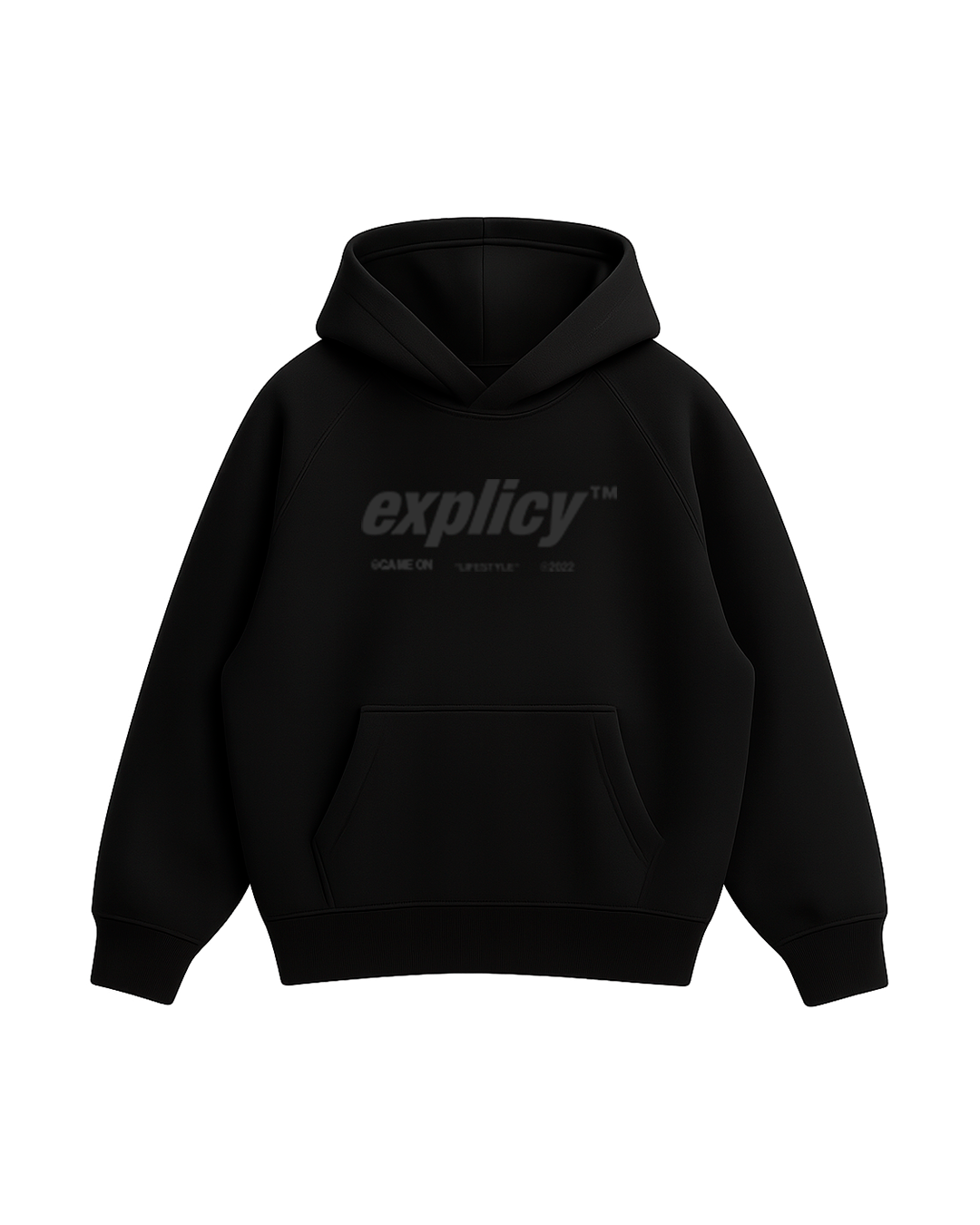 Oversized Boxy Raglan Hoodie