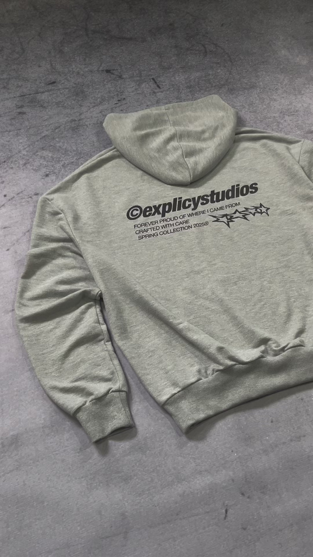 HOODIE OVERSIZE "FOUR STARS"