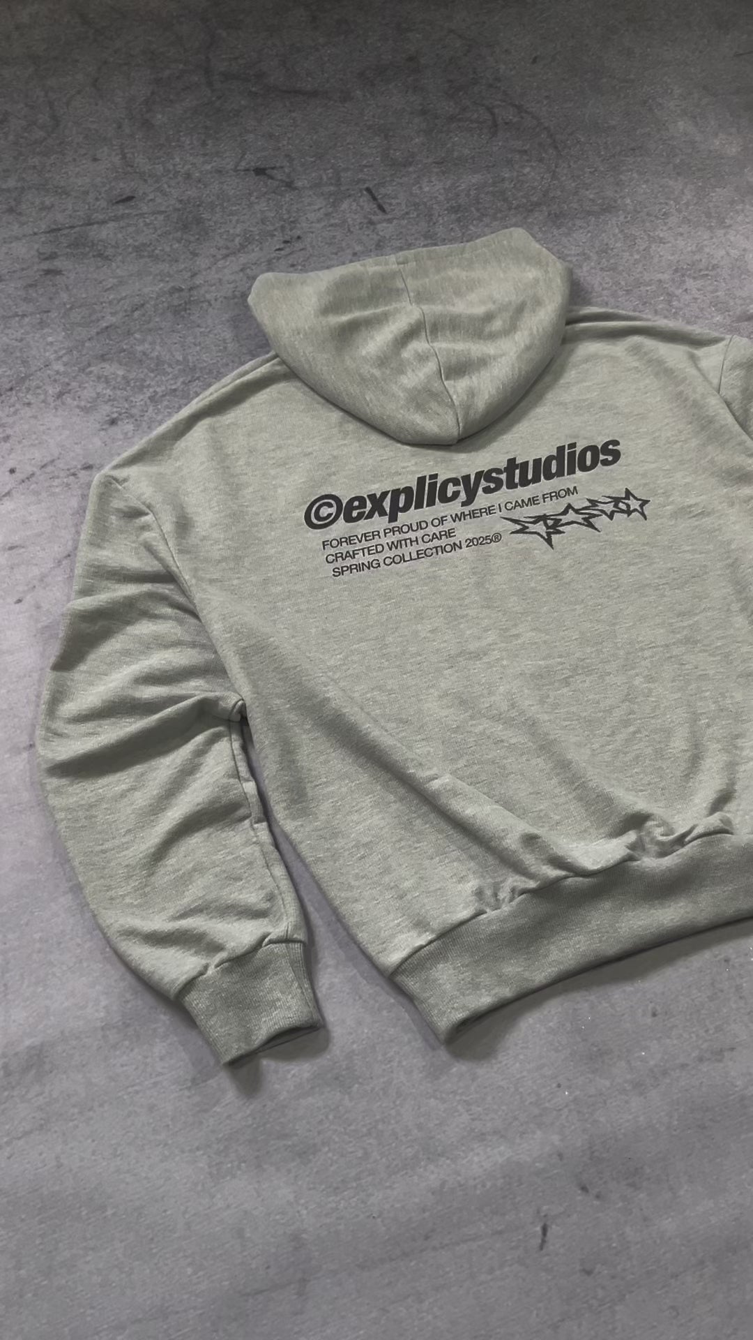 HOODIE OVERSIZE "FOUR STARS"