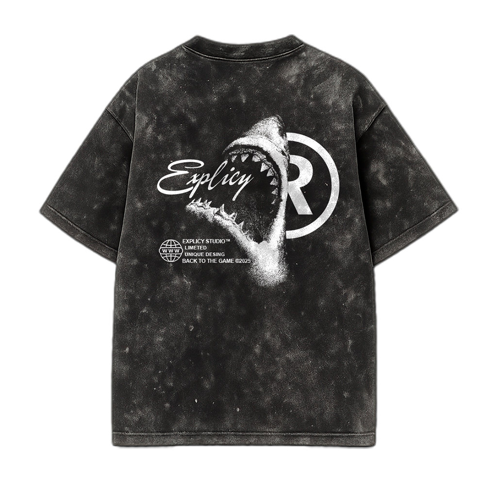 SHARK REMERA OVERSIZE WASHED