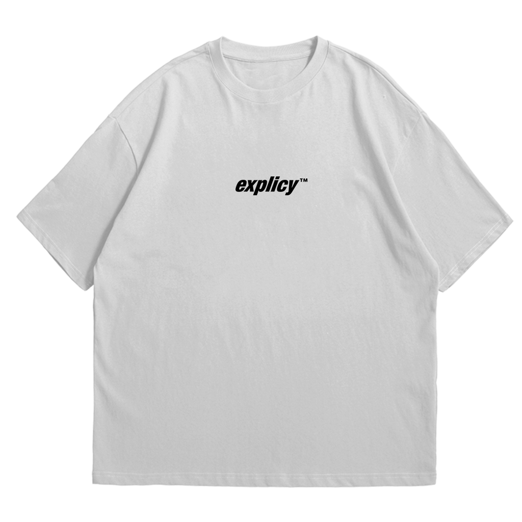 Remera Oversize "Fashion" Blanco