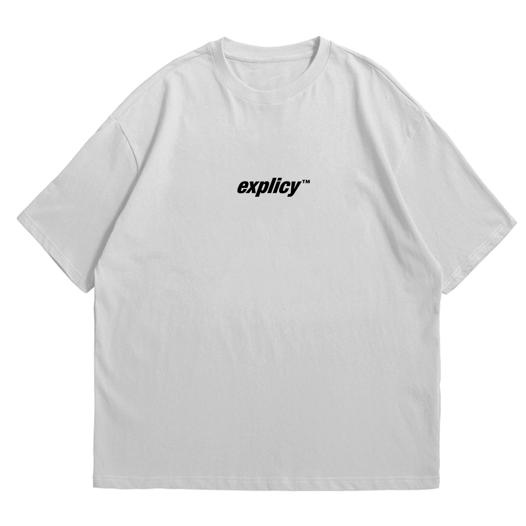 Remera Oversize "Fashion" Blanco